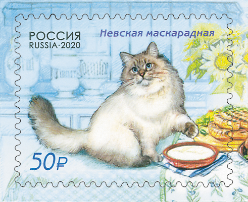 2020 2611 Кошка Невская маскарадная 50р