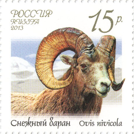 2013 1670 Снежный баран 15р