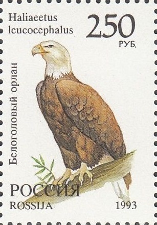1993 133 Белоголовый орлан 250р