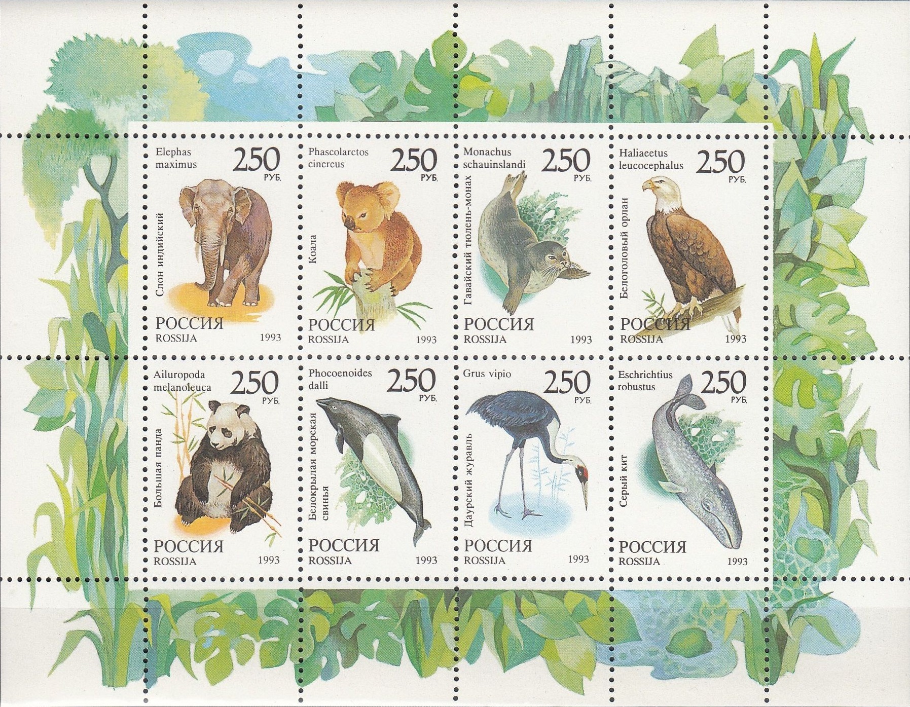 1993 0134 Большая панда 250р